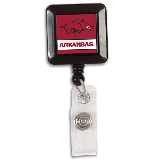 Arkansas Razorbacks Retractable Badge Holder