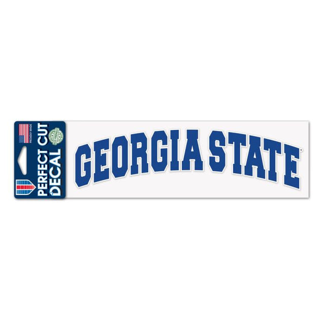 Georgia State Panthers ARCH Perfect Cut Decals 3" x 10"