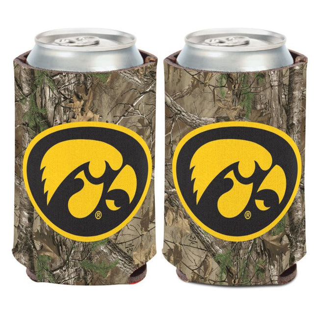 Enfriador de latas Iowa Hawkeyes / Camo CAMO de 12 oz.