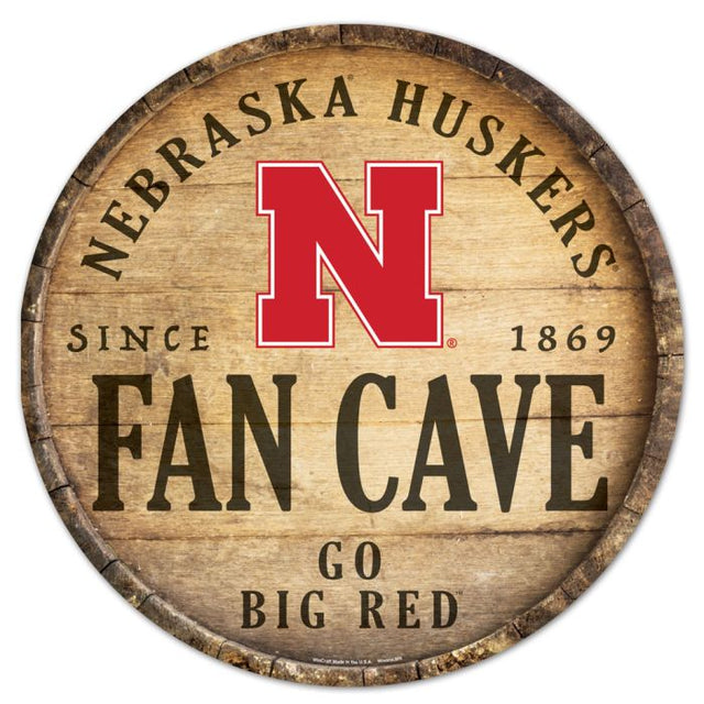 Letrero de madera de los Nebraska Cornhuskers 194166