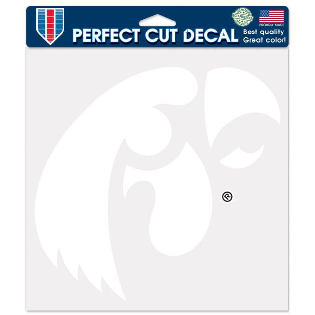 Iowa Hawkeyes Perfect Cut Decals 8" x 8"