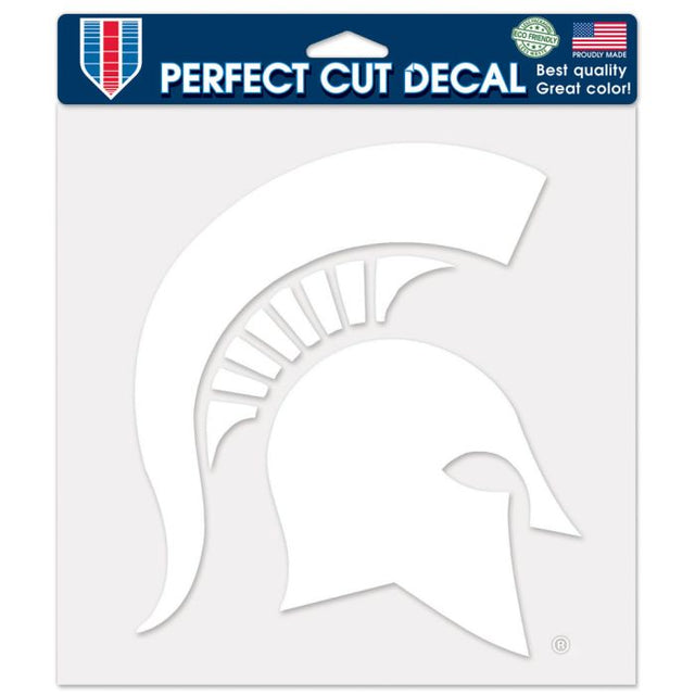 Michigan State Spartans Perfect Cut Decals 8" x 8"