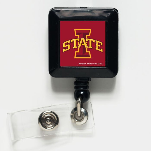 Porta credencial retráctil de los Iowa State Cyclones