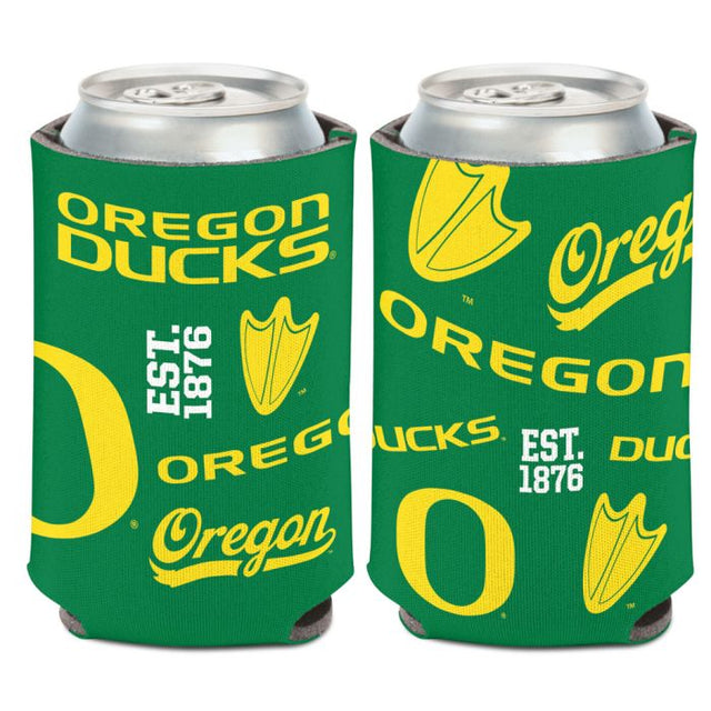 Enfriador de latas SCATTERPRINT de Oregon Ducks, 12 oz.