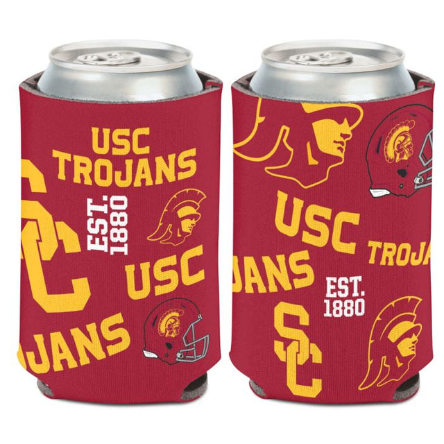 Enfriador de latas SCATTERPRINT de USC Trojans, 12 oz.