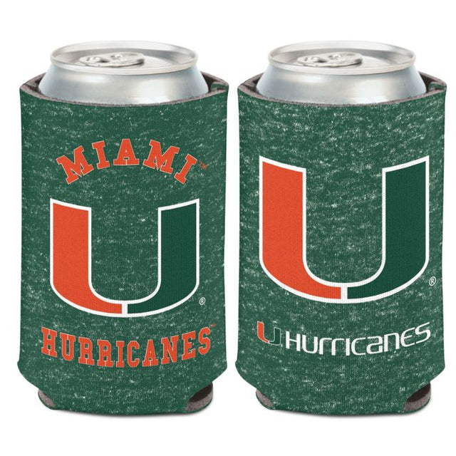 Enfriador de latas HEATHERED de Miami Hurricanes, 12 oz.