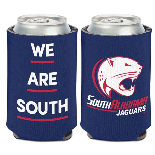 Enfriador de lata SLOGAN de South Alabama Jaguars de 12 oz.