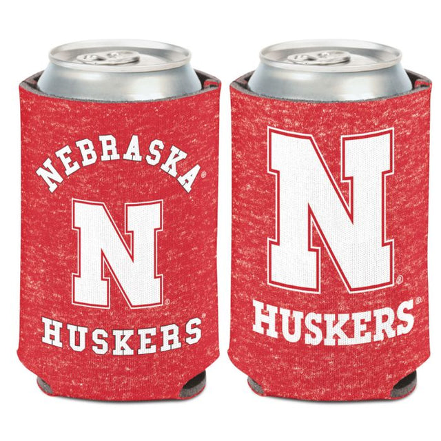 Nebraska Cornhuskers TEAM HEATHERED Can Cooler 12 oz.