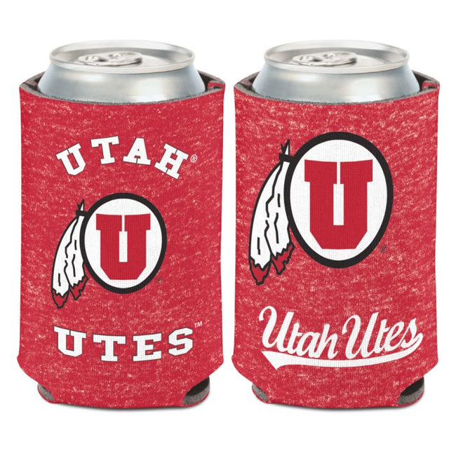 Hielera para latas TEAM HEATHERED de Utah Utes, 12 oz.