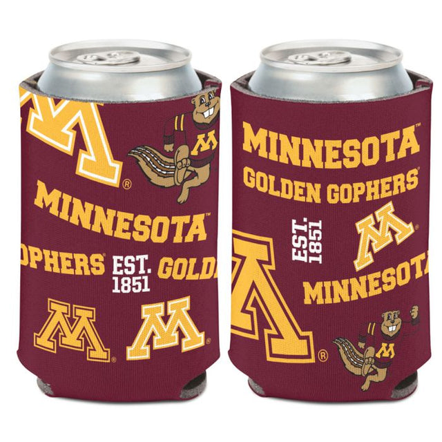 Enfriador de lata para esparcir Minnesota Golden Gophers, 12 oz.