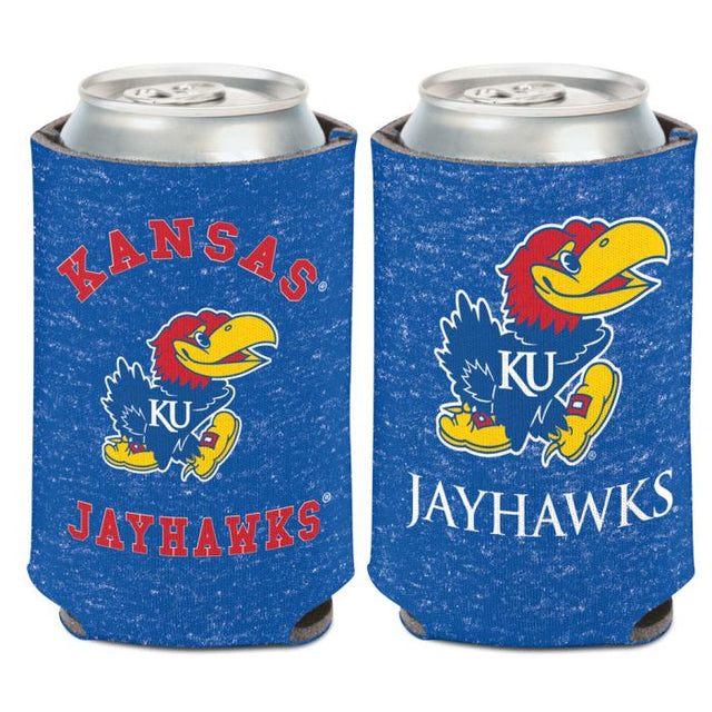 Enfriador de latas HEATHERED de Kansas Jayhawks, 12 oz.