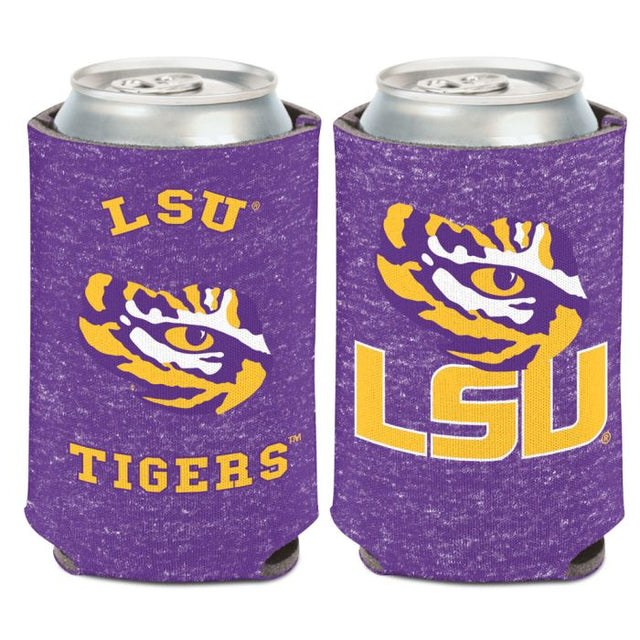 LSU Tigers HEATHERED Can Cooler 12 oz.