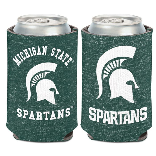 Michigan State Spartans HEATHERED Can Cooler 12 oz.