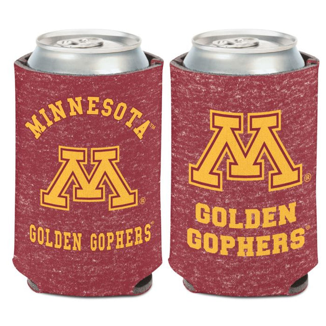 Enfriador de latas HEATHERED de Minnesota Golden Gophers, 12 oz.