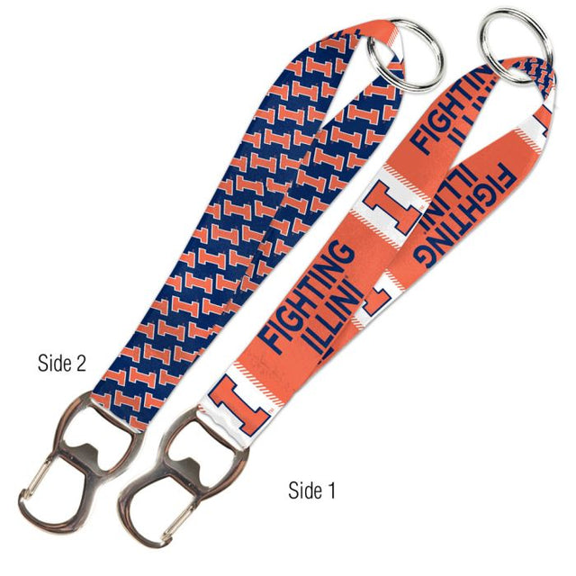 Illinois Fighting Illini Keystrap Bottle Opener