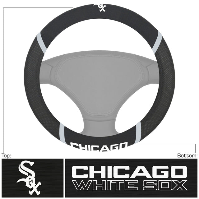 Funda de malla y costura para volante de los Chicago White Sox