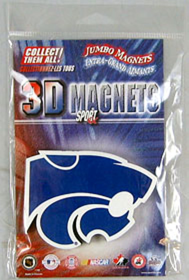 Imán gigante 3D de Kansas State Wildcats