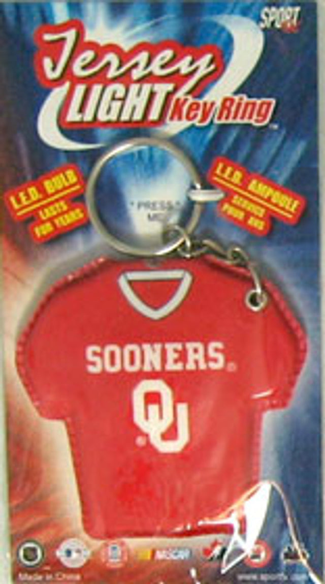 Llavero con la camiseta de los Oklahoma Sooners Keylight CO