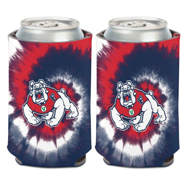 Enfriador de lata TYE DYE de Fresno State Bulldogs de 12 oz.