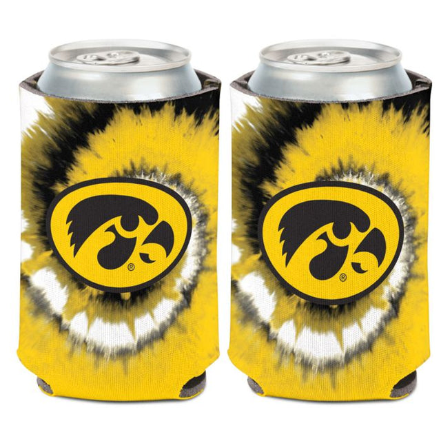 Enfriador de latas TYE DYE de Iowa Hawkeyes, 12 oz.