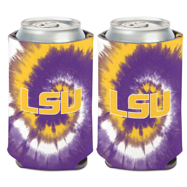 LSU Tigers TYE DYE Can Cooler 12 oz.