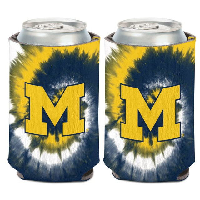 Enfriador de lata TYE DYE de Michigan Wolverines, 12 oz.