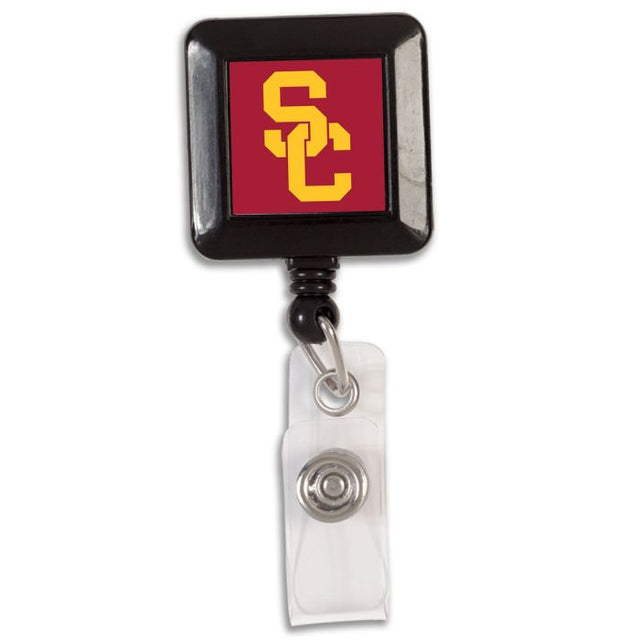 USC Trojans Retractable Badge Holder