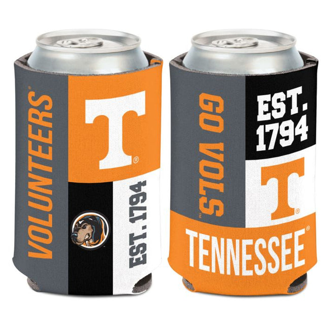 Tennessee Volunteers COLOR BLOCK Can Cooler 12 oz.