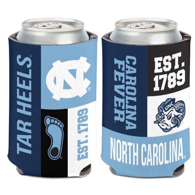 Enfriador de latas COLOR BLOCK de North Carolina Tar Heels, 12 oz.