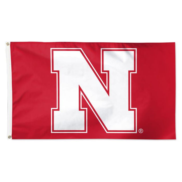 Bandera de los Nebraska Cornhuskers: Deluxe, 3 x 5 pies