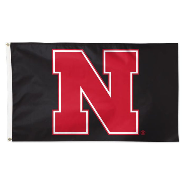 Nebraska Cornhuskers ALT COLOR 2 BLACK Flag - Deluxe 3' X 5'