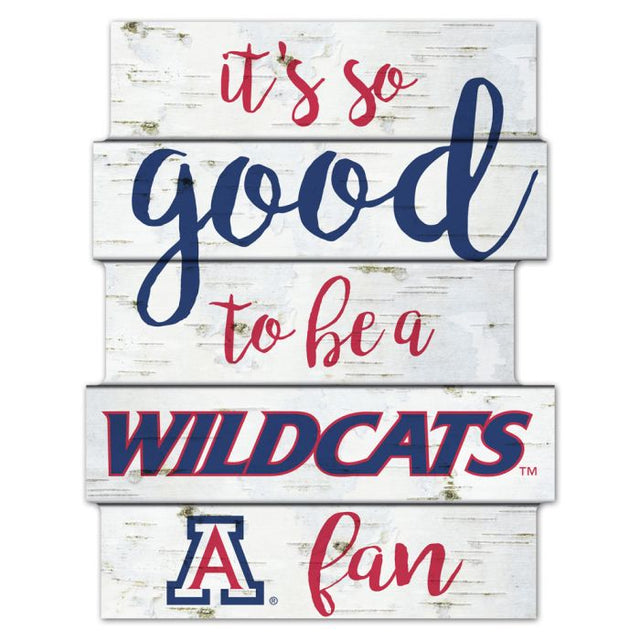 Arizona Wildcats Wood Sign 11"X14"