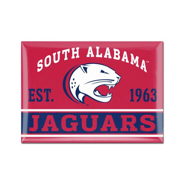 South Alabama Jaguars Metal Magnet 2.5" x 3.5"