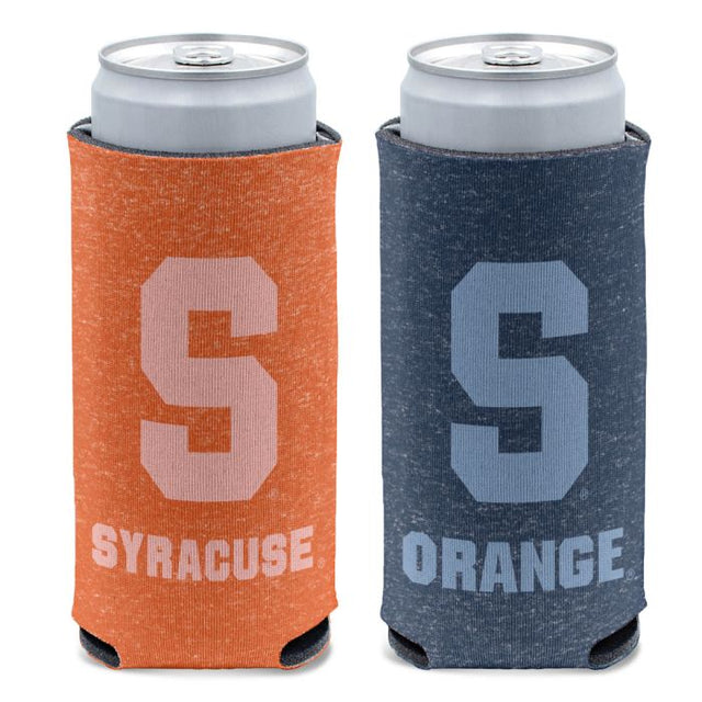 Syracuse Orange HEATHERED 12 oz Slim Can Cooler