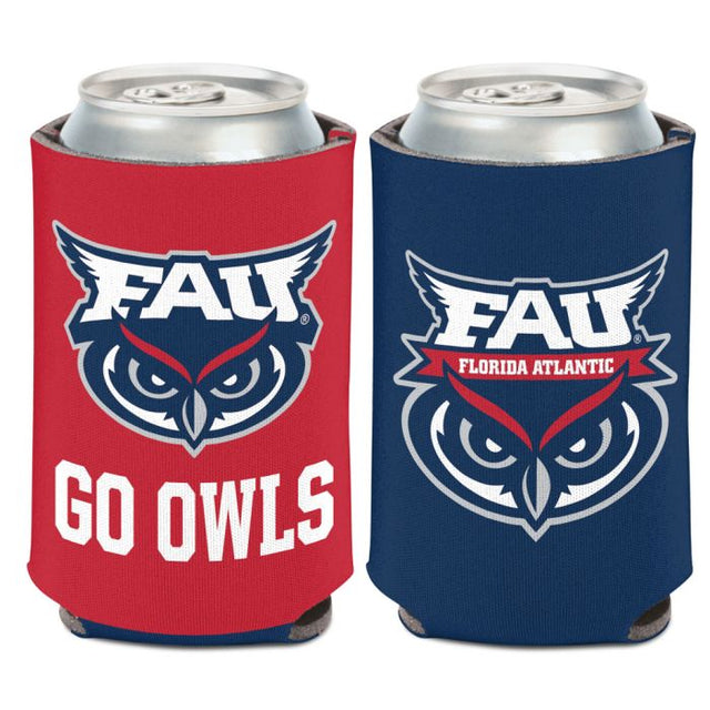 Enfriador de lata SLOGAN de Florida Atlantic Owls de 12 oz.