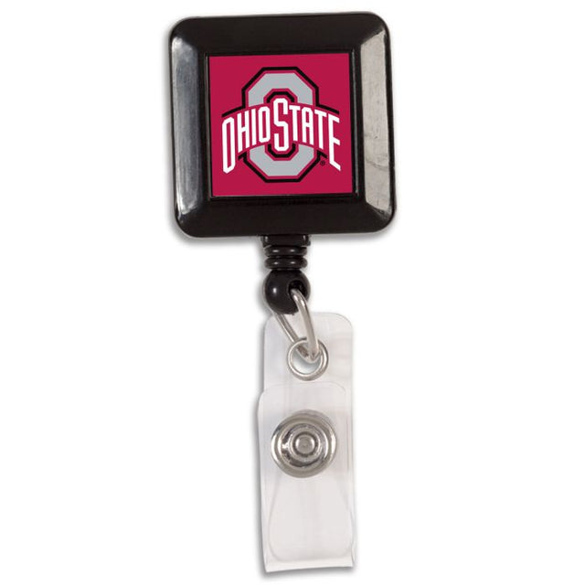 Porta credencial retráctil de Ohio State Buckeyes