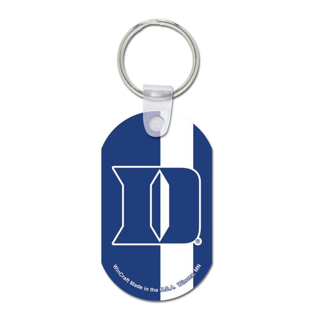 Llavero de metal de los Duke Blue Devils (aluminio)