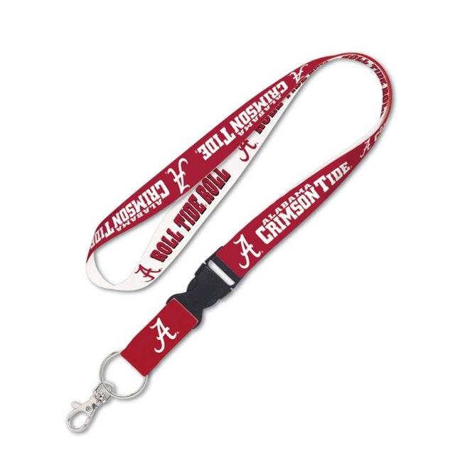 Alabama Crimson Tide Lanyard w/detachable buckle 1"