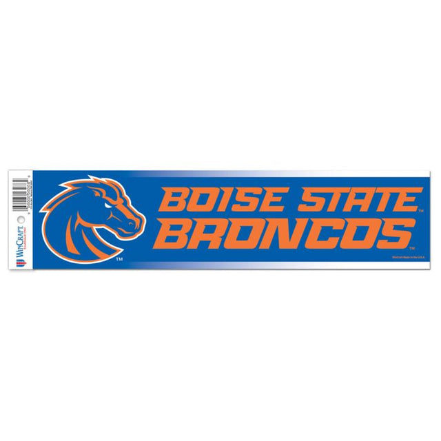 Boise State Broncos Bumper Strip 3" x 12"