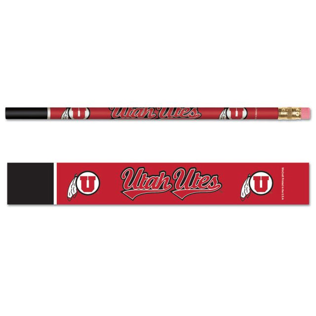 Utah Utes Pencil 6-pack