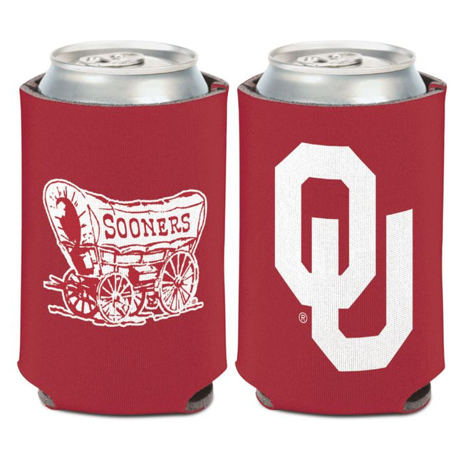 Oklahoma Sooners logo Can Cooler 12 oz.