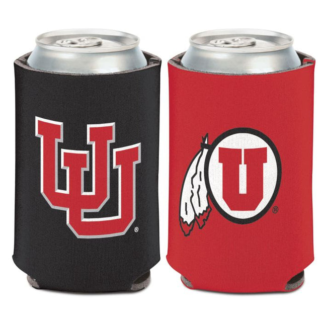 Utah Utes TWO COLOR Can Cooler 12 oz.