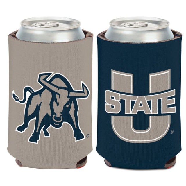 Enfriador de lata con logotipo principal de Utah State Aggies, 12 oz.