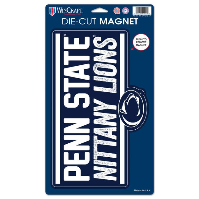 Paquete de 2 imanes horizontales de Penn State Nittany Lions de 5" x 9"