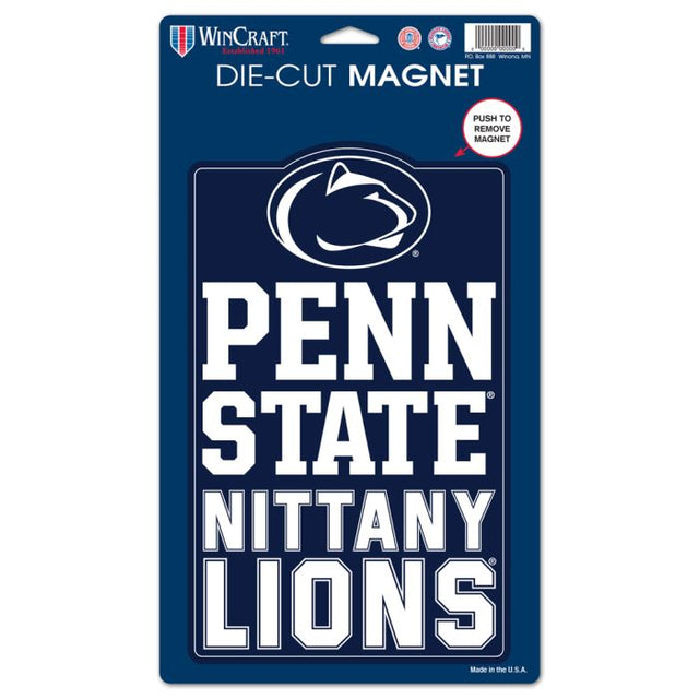 Paquete de 2 imanes verticales de los Penn State Nittany Lions de 5" x 9"