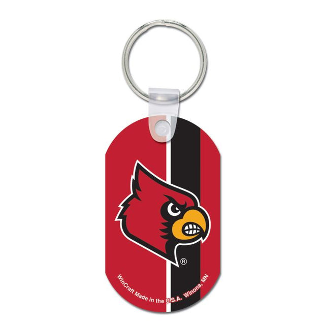 Louisville Cardinals Metal Key Ring - Aluminum