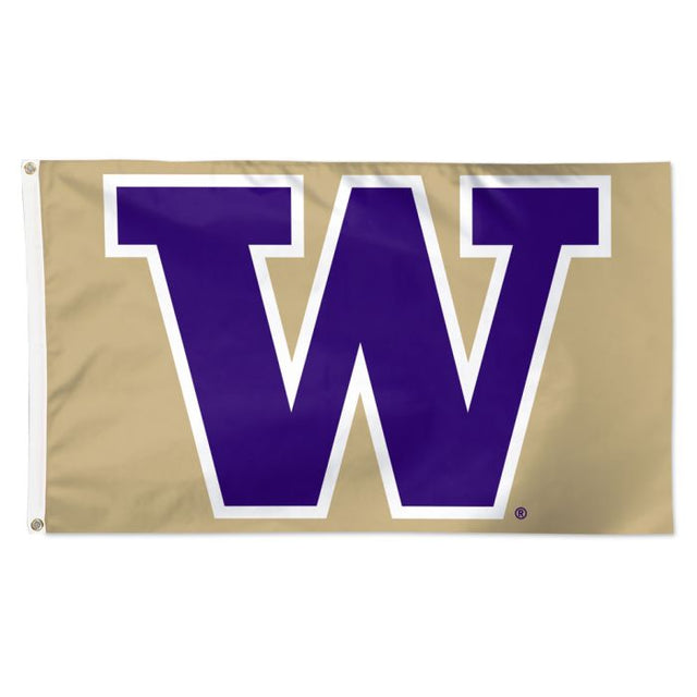 Washington Huskies GOLD Flag - Deluxe 3' X 5'