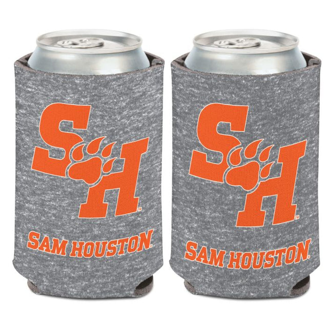 Enfriador de latas gris jaspeado de Sam Houston State Bearkats de 12 oz.