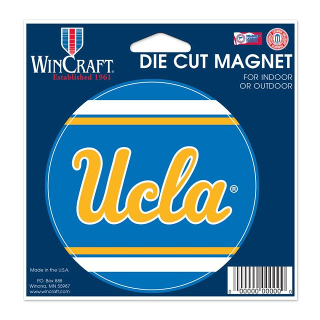 Imán troquelado de los Bruins de UCLA de 4,5" x 6"