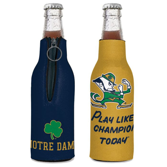 Notre Dame Fighting Irish JUEGA COMO UN CAMPEÓN HOY Enfriador de botellas